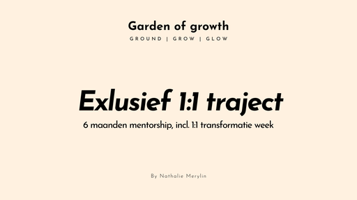 Inner Glow | 1:1 traject & transformatie week