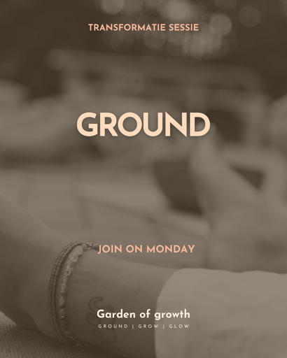 08:15 Maandag | Ground transformatie sessie